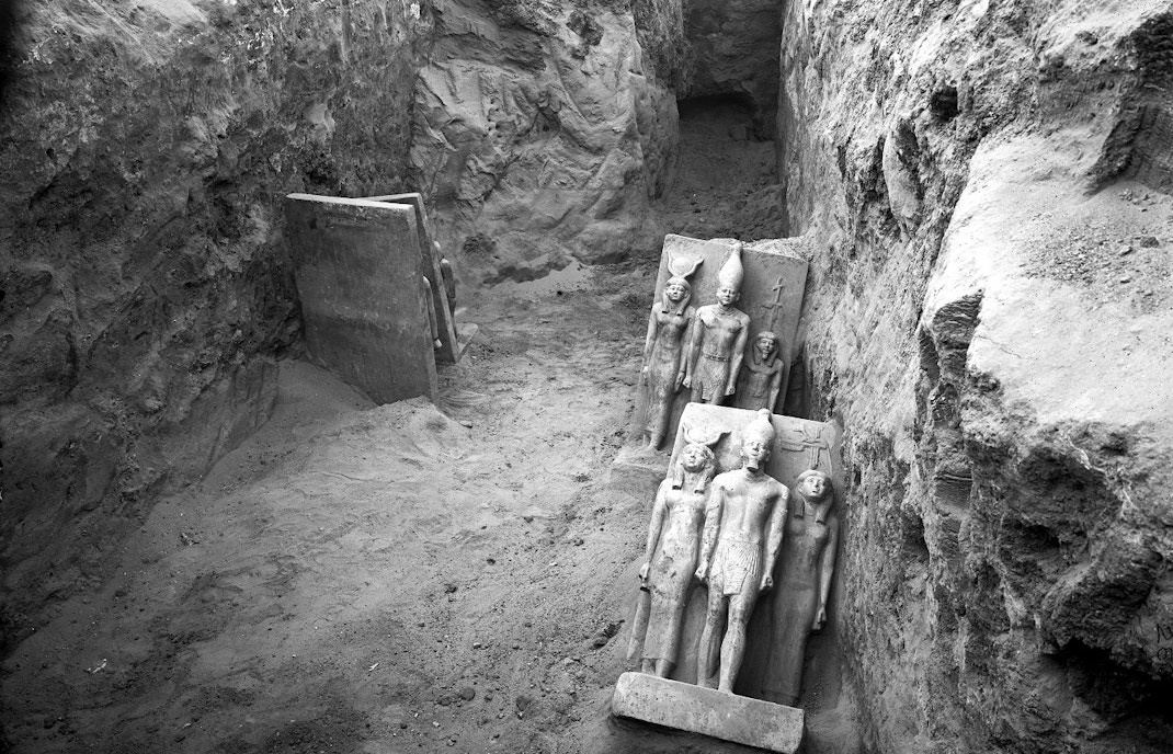 MykerinosPyramide die kleinste Pyramide von Gizeh